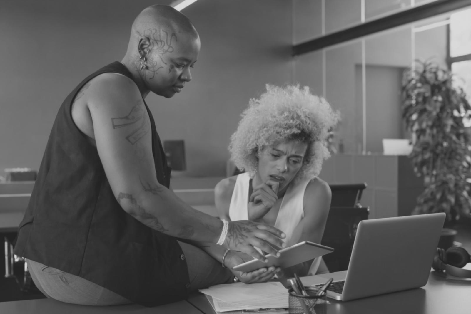 Espace client accueillant